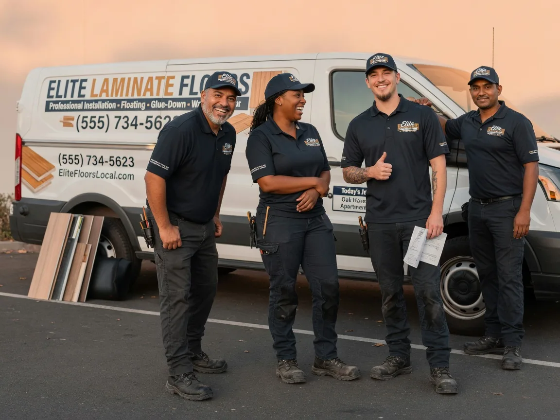 Laminate flooring installation company in Churchs Ferry, ND